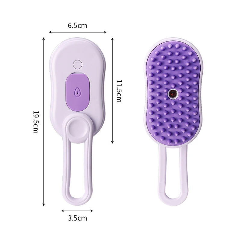 Pet Steam Electric Dog Brush