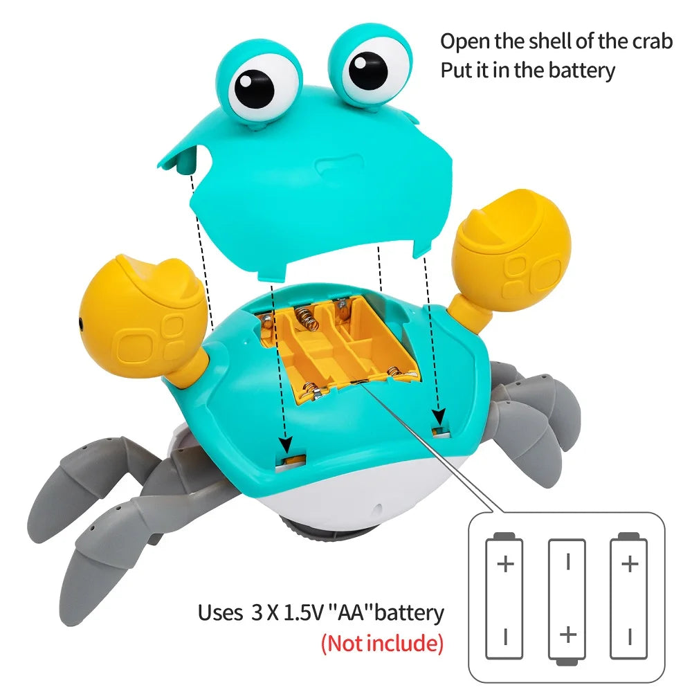 Dancing Crab Run Away Toy for Dogs