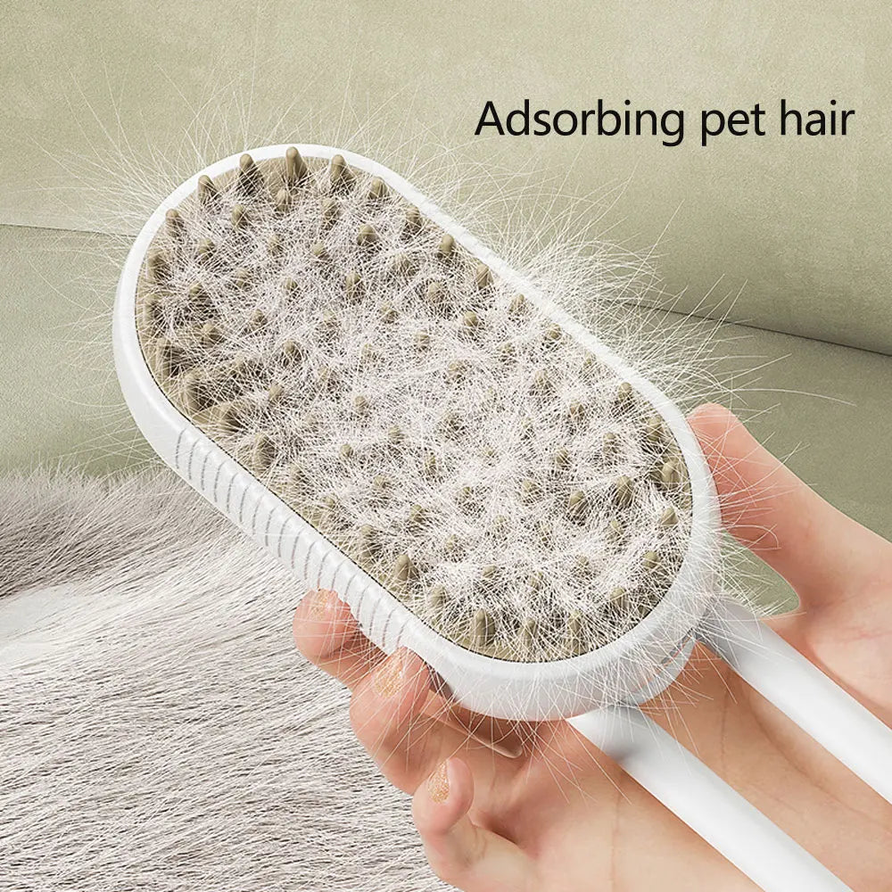Pet Steam Electric Dog Brush