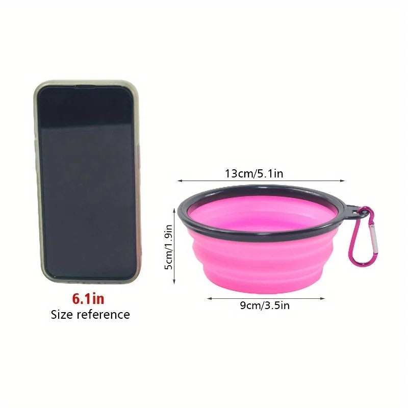 Portable Dog Folding Bowl