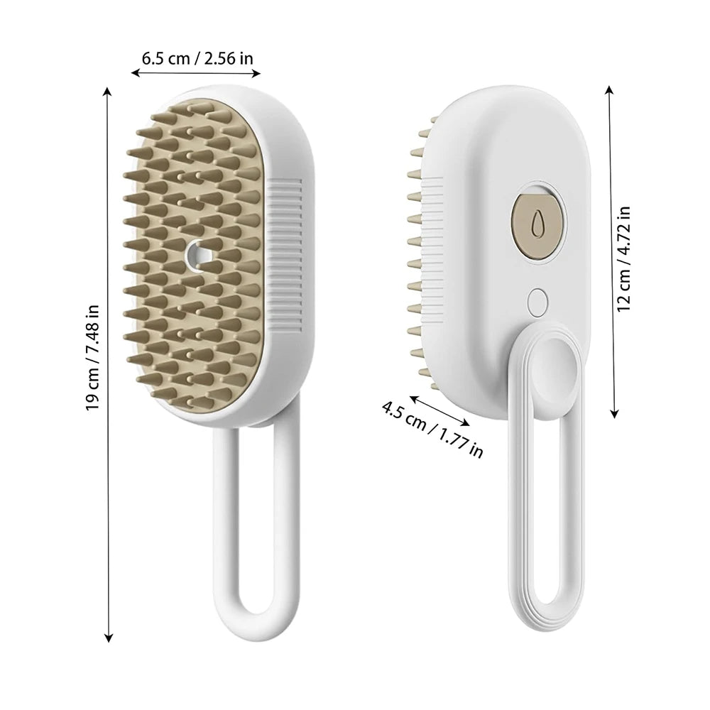 Pet Steam Electric Dog Brush